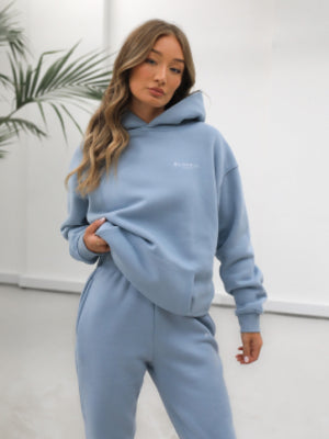 Universal Women's Relaxed Hoodie - Ice Blue