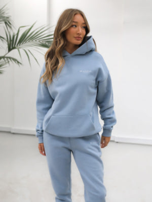 Universal Women's Relaxed Hoodie - Ice Blue