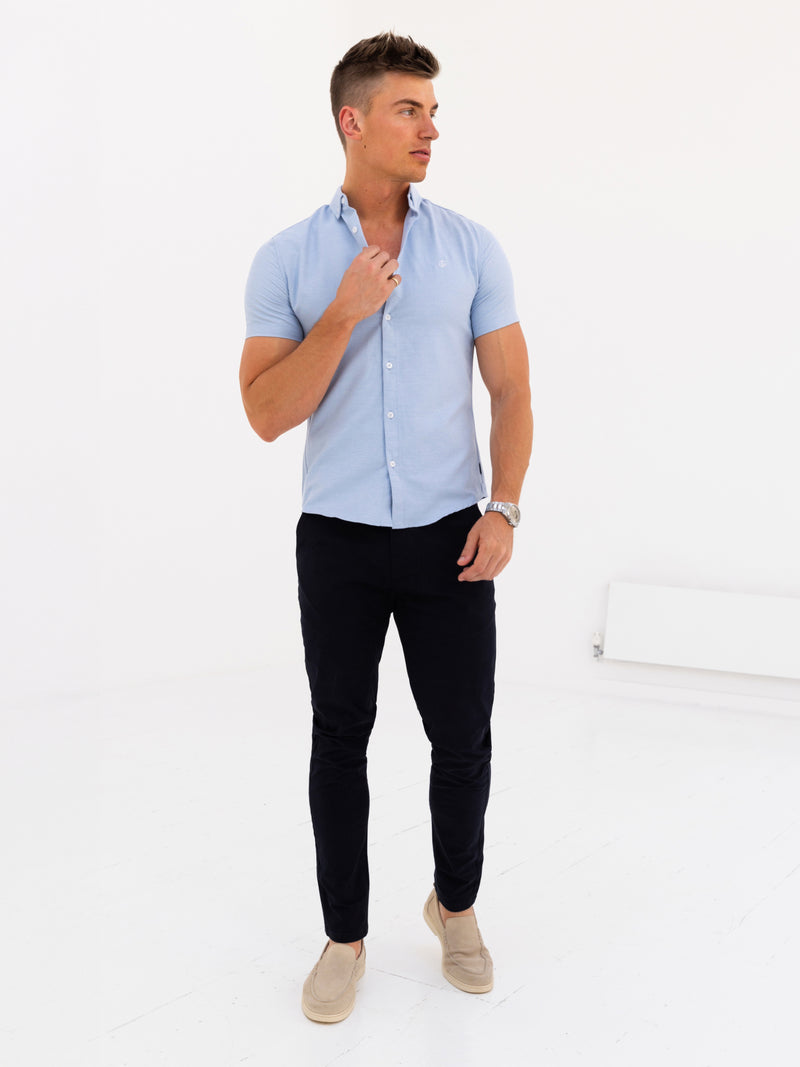 Dallas Short Sleeve Shirt - Blue
