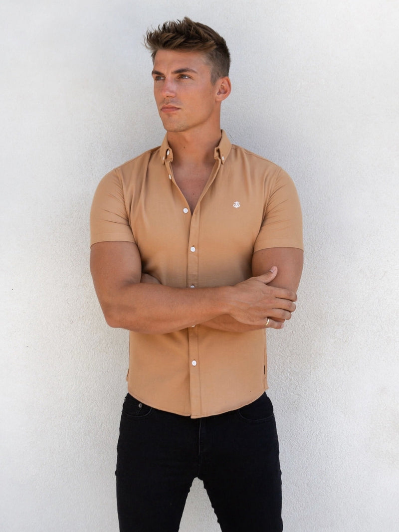 Rioja Short Sleeve Shirt - Mustard