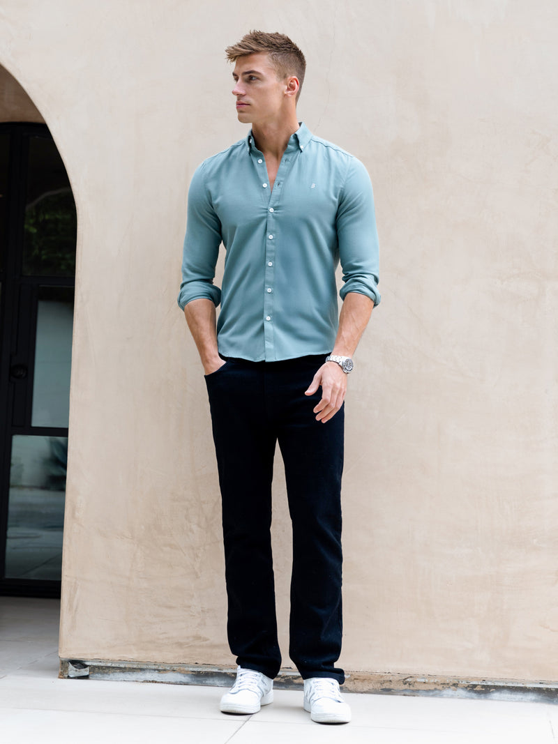 Conrad Long Sleeve Shirt - Sage Green