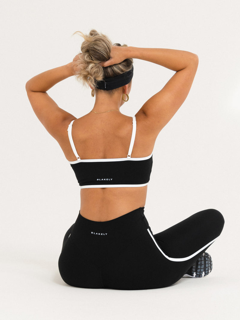 Ines Active Bra - Black