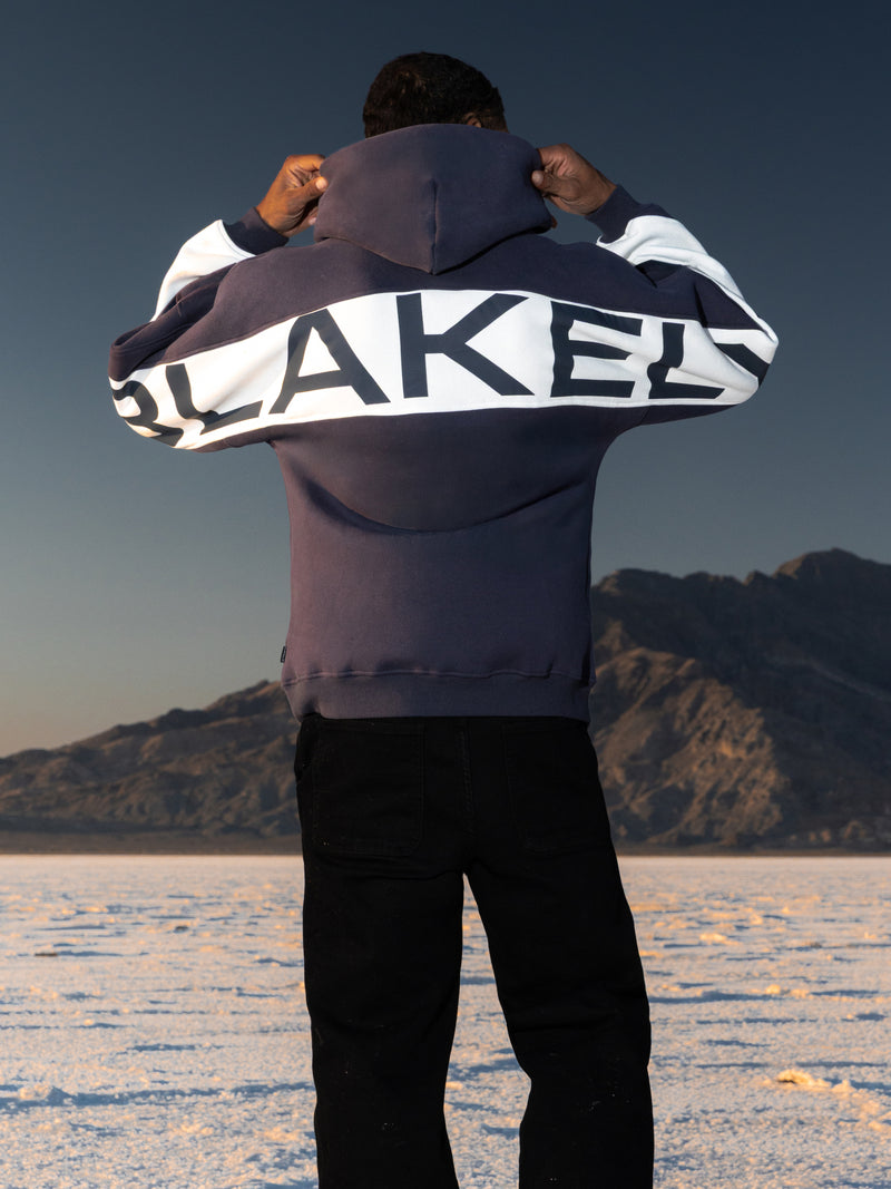Caleb Relaxed Hoodie - True Navy