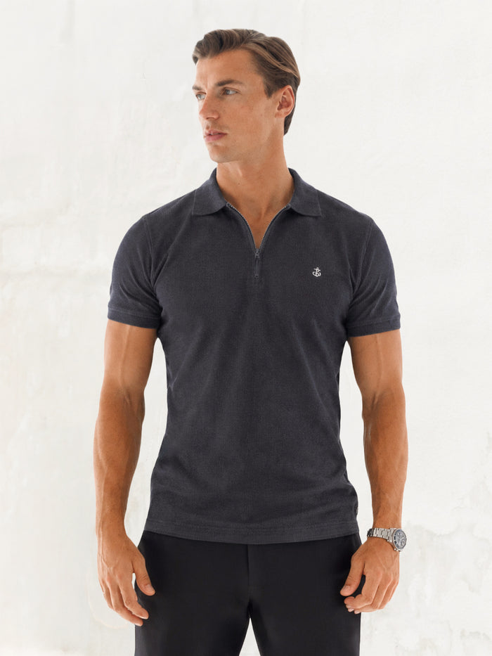 Aspen Polo - Charcoal