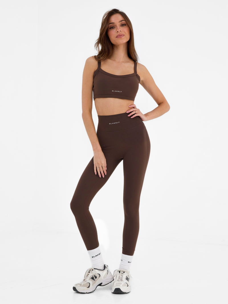 Ultimate Sports Bra - Dark Chocolate