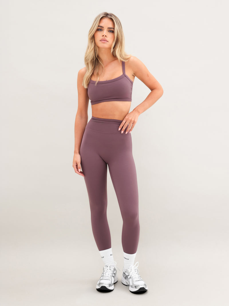 Ultimate Sports Bra - Washed Plum
