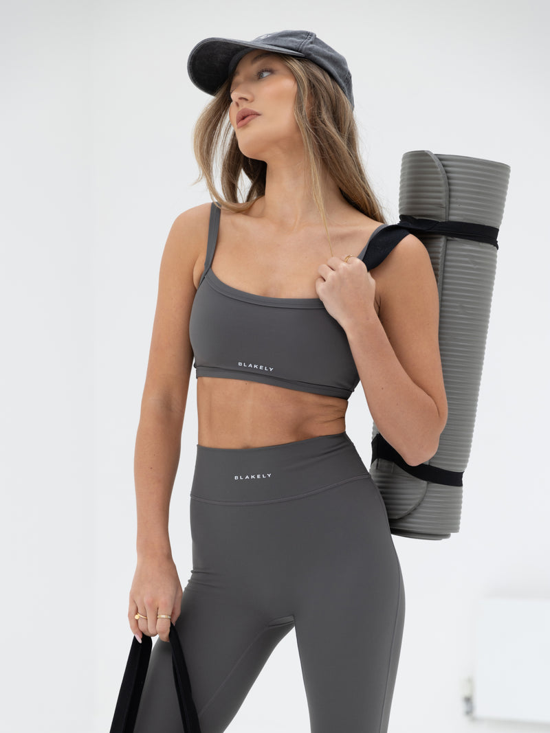 Ultimate Sports Bra - Charcoal