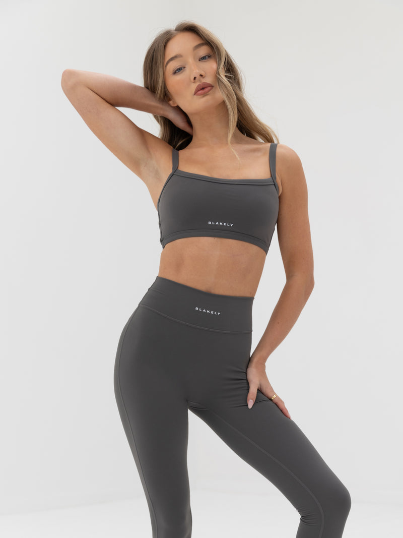 Ultimate Sports Bra - Charcoal