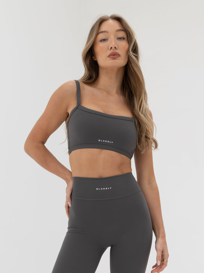 Ultimate Sports Bra - Charcoal