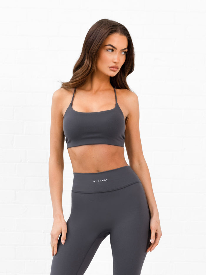 SculptForm Sports Bra - Charcoal
