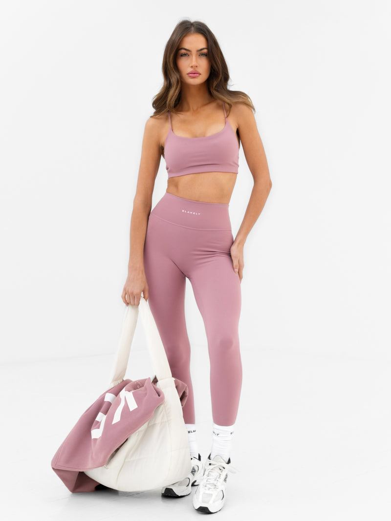 SculptForm Sports Bra - Dusty Pink