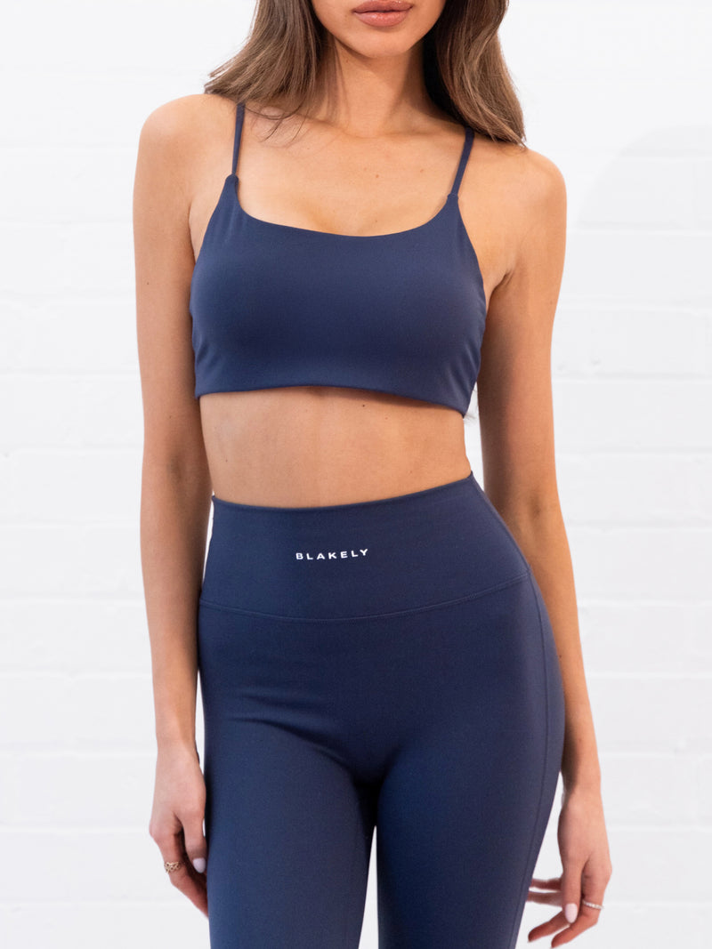 SculptForm Sports Bra - True Navy