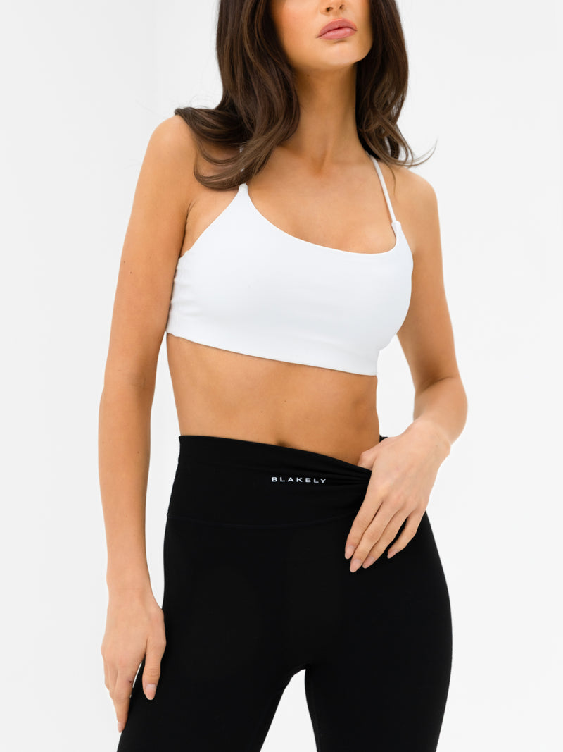 SculptForm Sports Bra - White