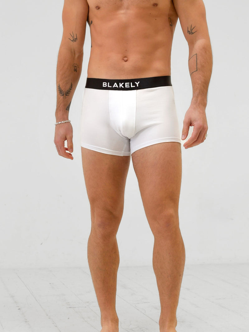 Blakely Boxers - White 3 Pack