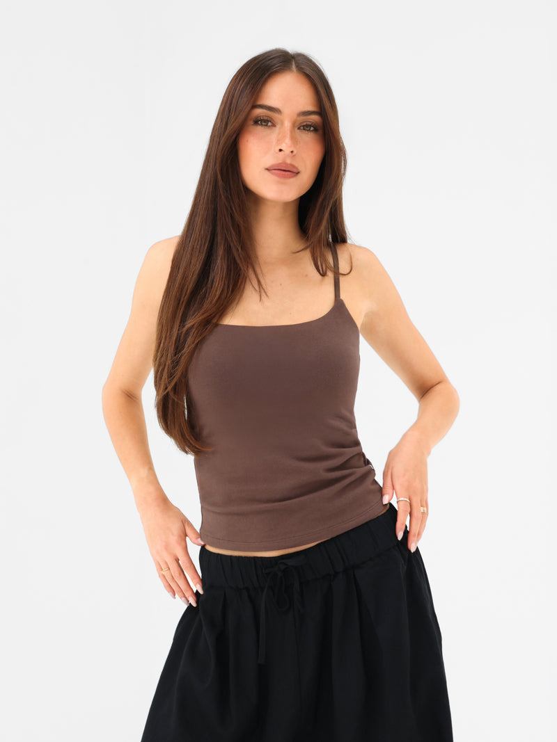 Solea Cami Top - Brown