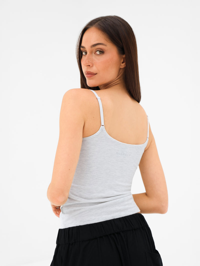 Solea Cami Top - Marl Grey
