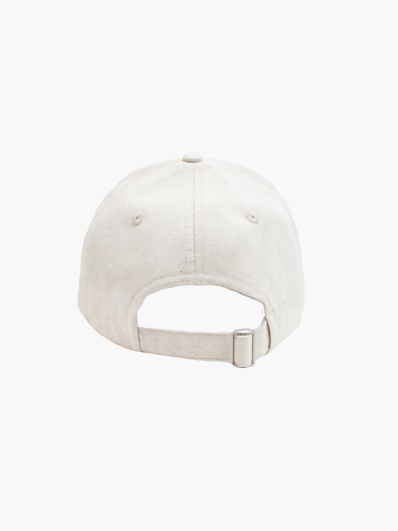 Initial Trucker Cap - Natural & Blue
