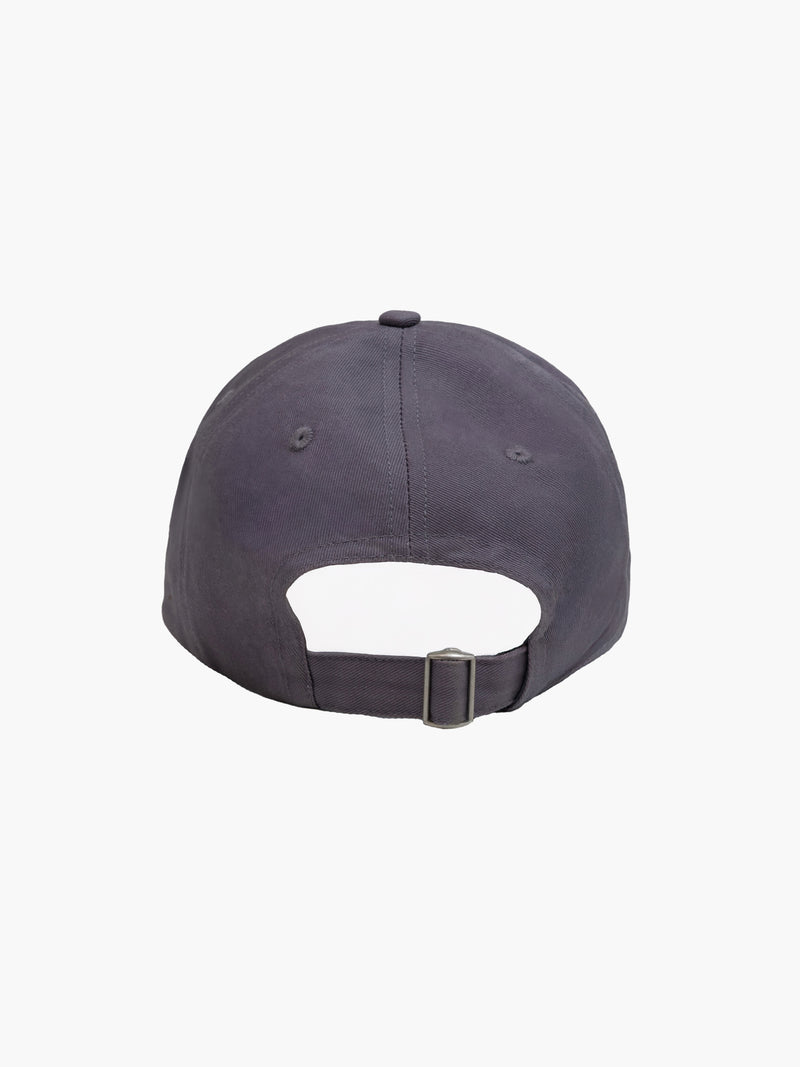 Initial Cap - Light Charcoal