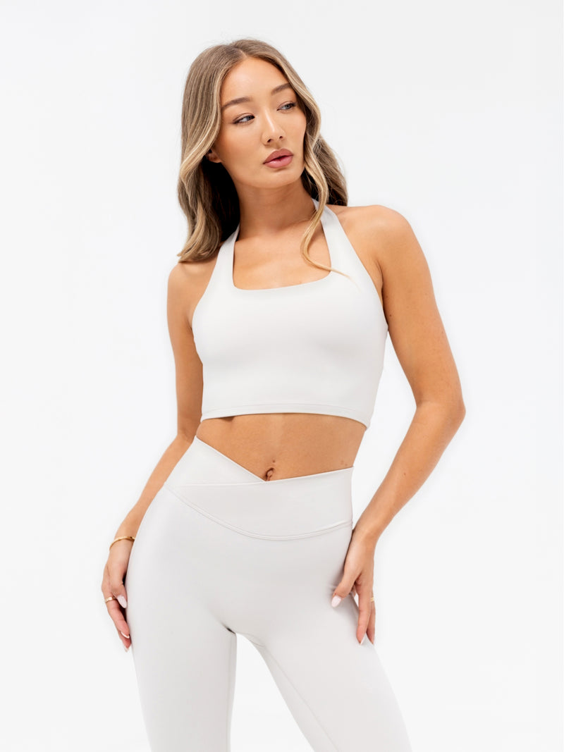 Ultimate Halter Neck Bra - Ivory