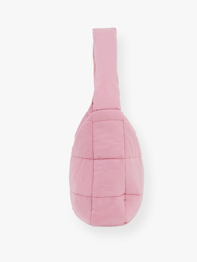 Quilted Puffer Bag - Dusty Pink