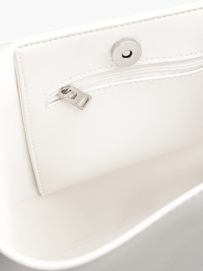 Blakely Clutch Bag - Off White