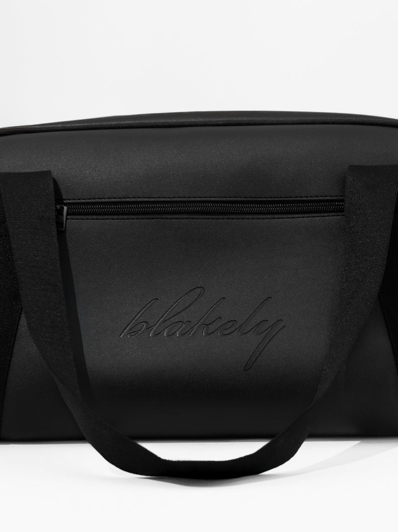 Blakely Script Duffle Bag - Black