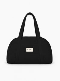 Blakely Quilted Duffle Bag - Black