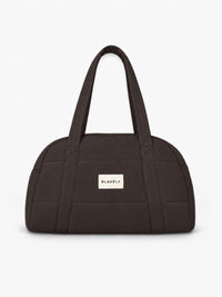 Blakely Quilted Duffle Bag - Chocolate Brown