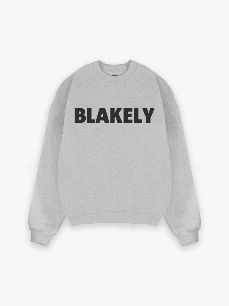 Studio Relaxed Sweater - Marl Grey