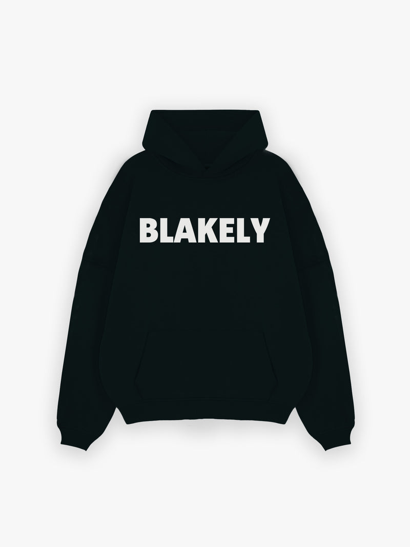 Studio Relaxed Hoodie - Black