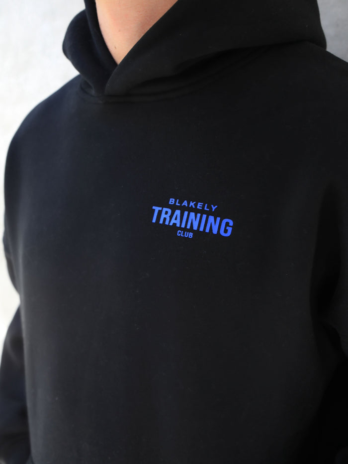 Training Club Relaxed Hoodie - Black & Blue