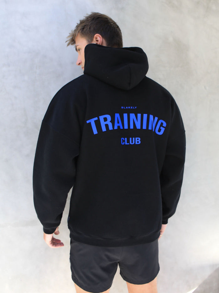 Training Club Relaxed Hoodie - Black & Blue