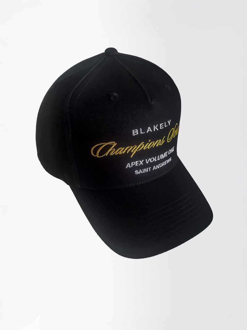 Champions Cap Black