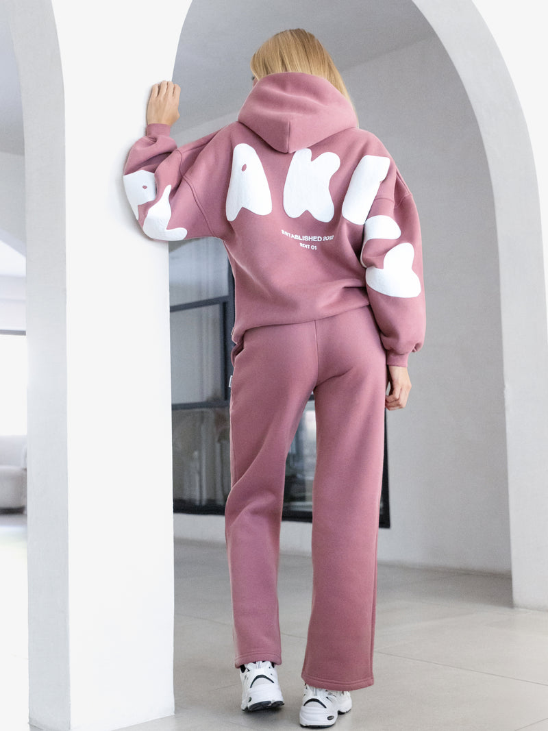 Cloud Isabel Oversized Hoodie - Dusty Pink