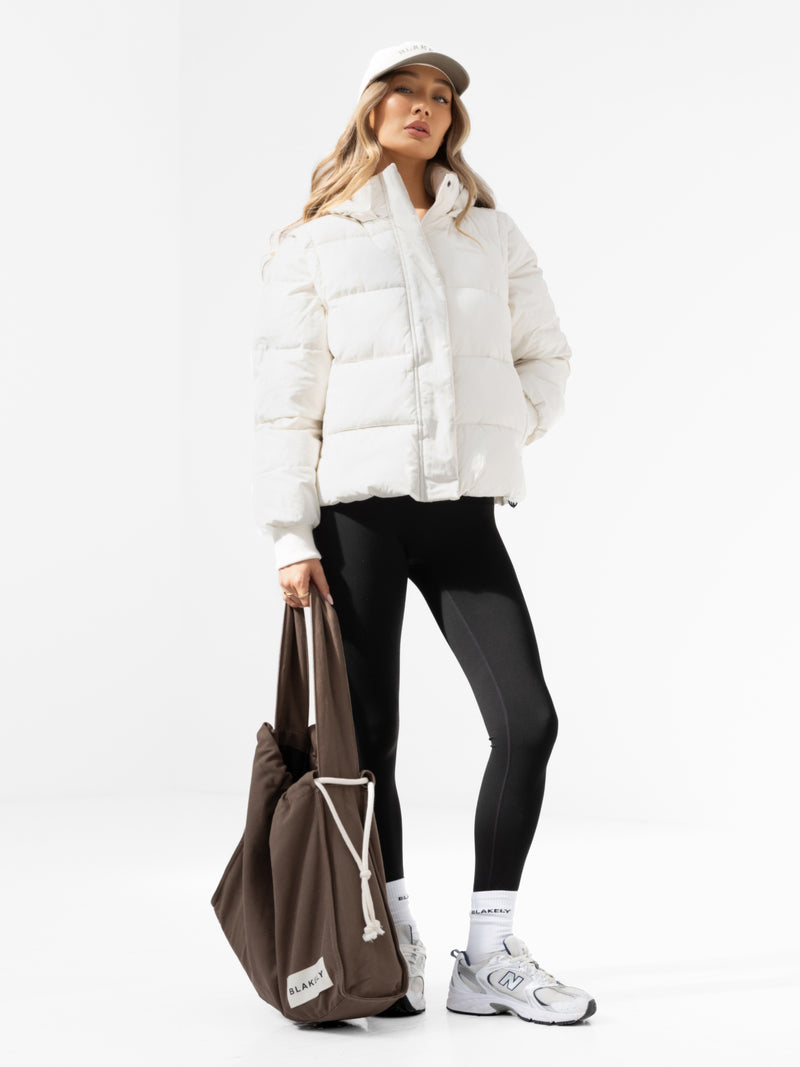 Multiway Puffer Coat 2 - White