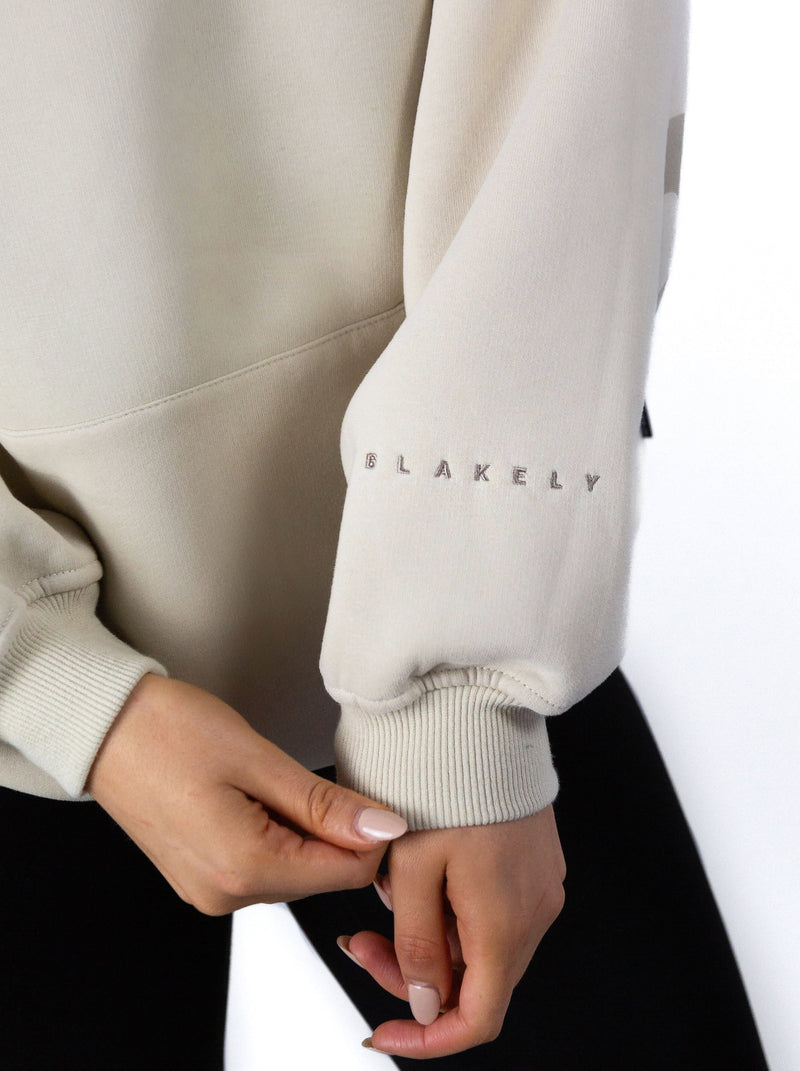 Isabel Oversized Hoodie - Bone