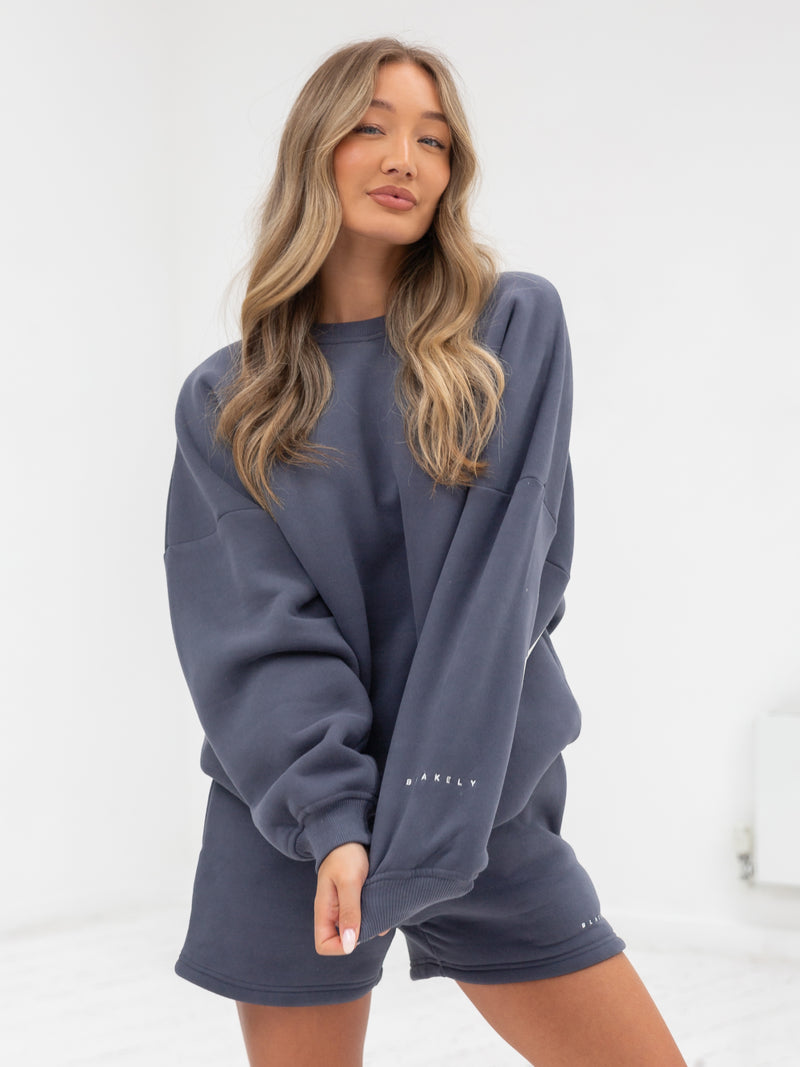 Isabel Oversized Sweater - Blue