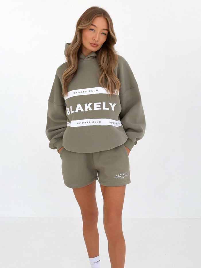 Serena Oversized Hoodie - Olive