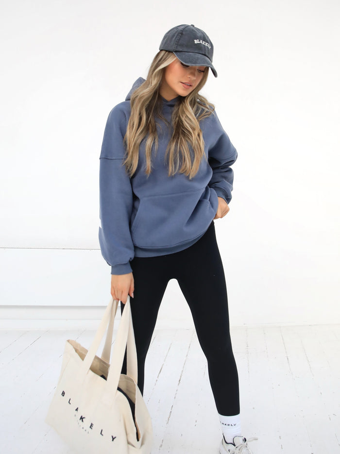 Isabel Oversized Hoodie - Blue