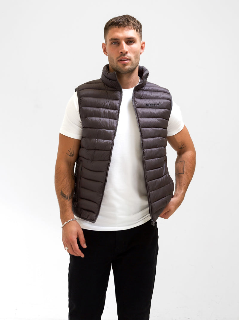 Ellis Lightweight Gilet - Charcoal