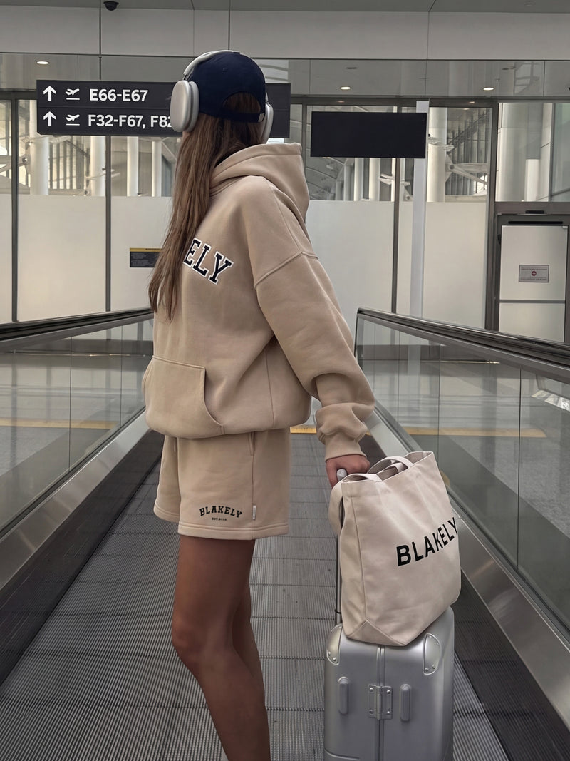 Heritage Jogger Shorts - Tan