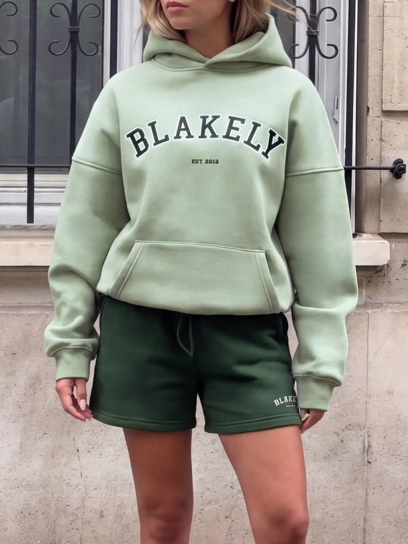 Heritage Jogger Shorts - Deep Green