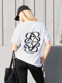 Iris Oversized T-Shirt - Bright White