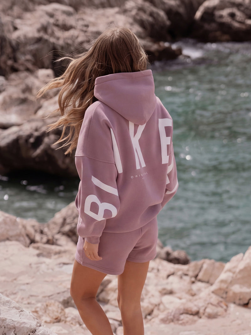 Isabel Oversized Hoodie - Dusty Pink