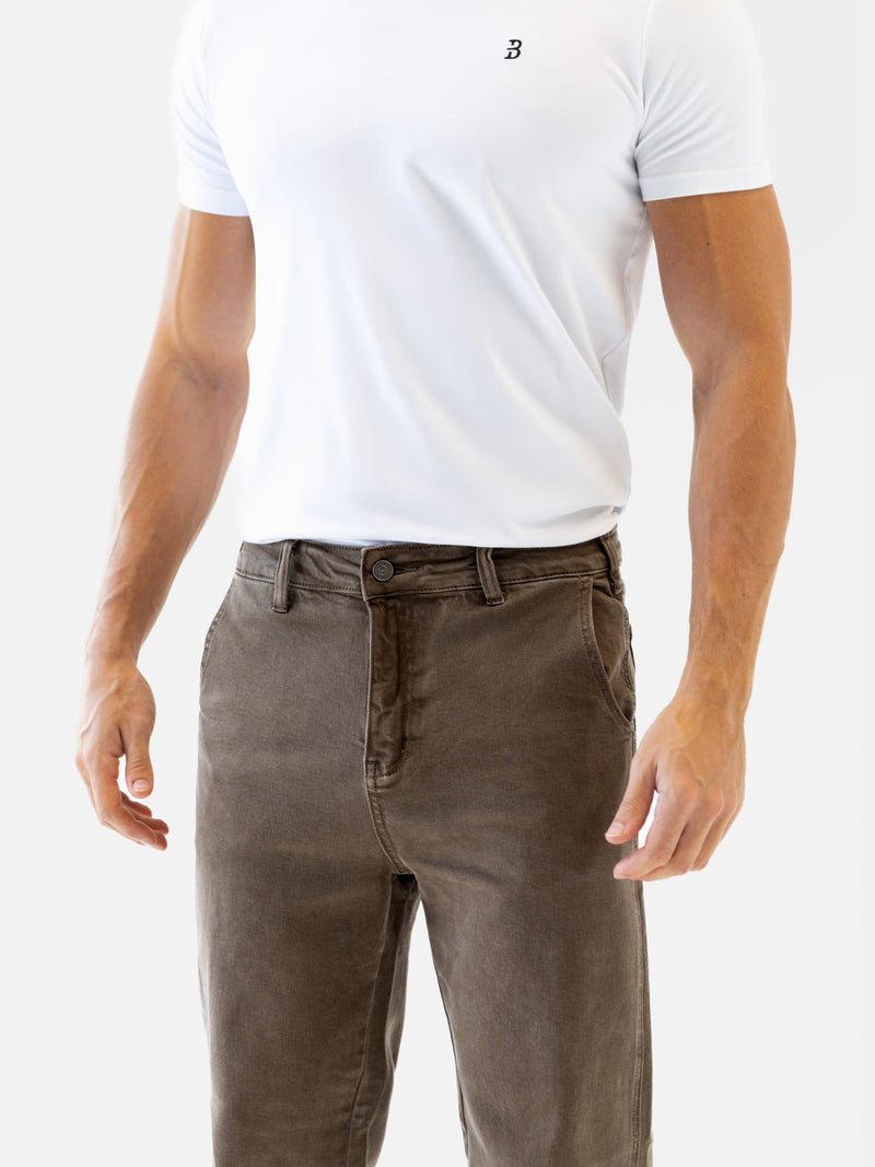 Vol.17 Straight Leg Jeans - Brown