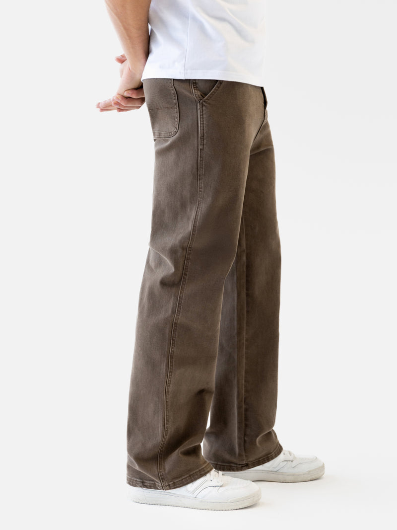 Vol.17 Straight Leg Jeans - Brown