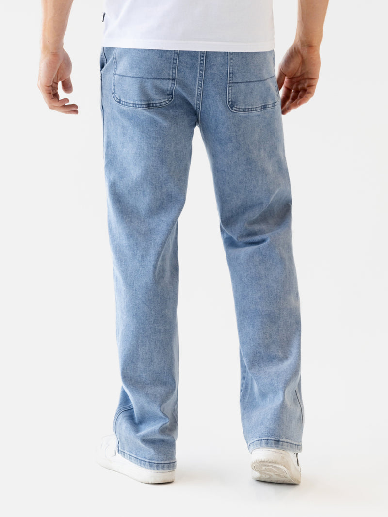 Vol.17 Straight Leg Jeans - Washed Blue
