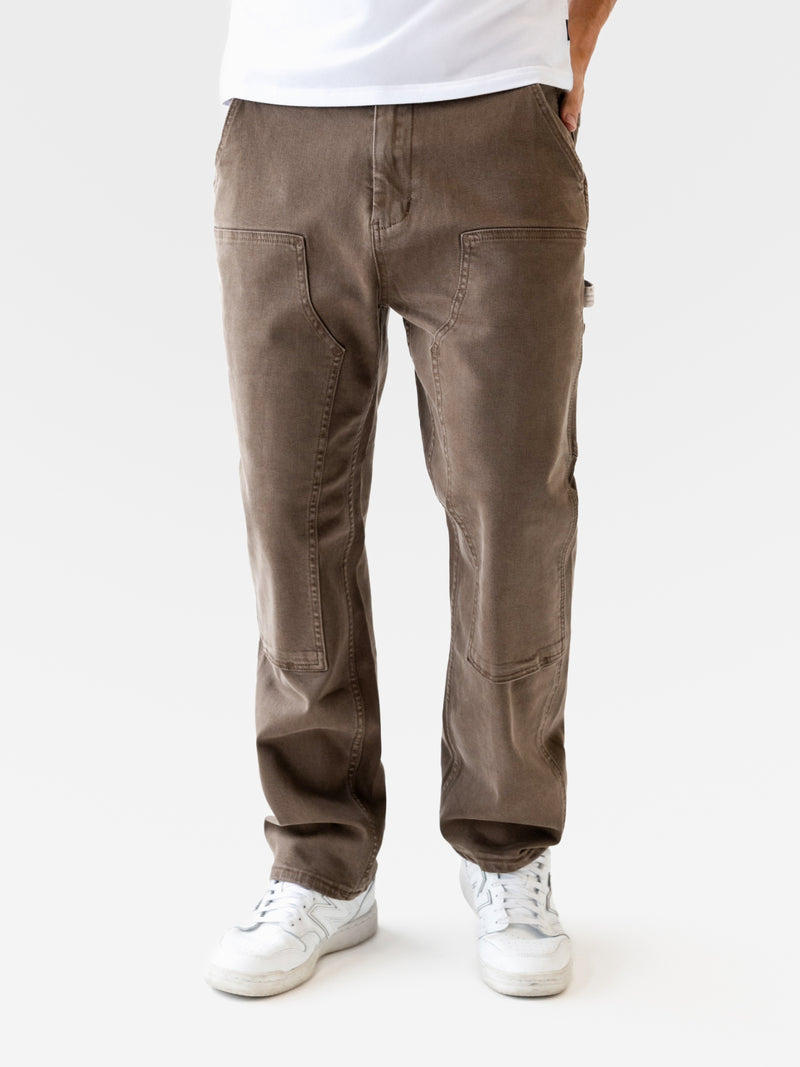 Vol.21 Panel Jeans - Brown