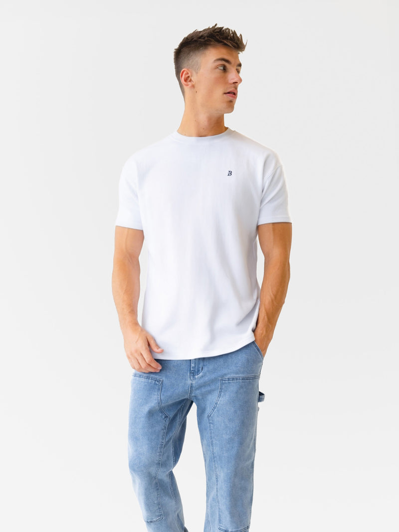 Vol.21 Panel Jeans - Washed Blue