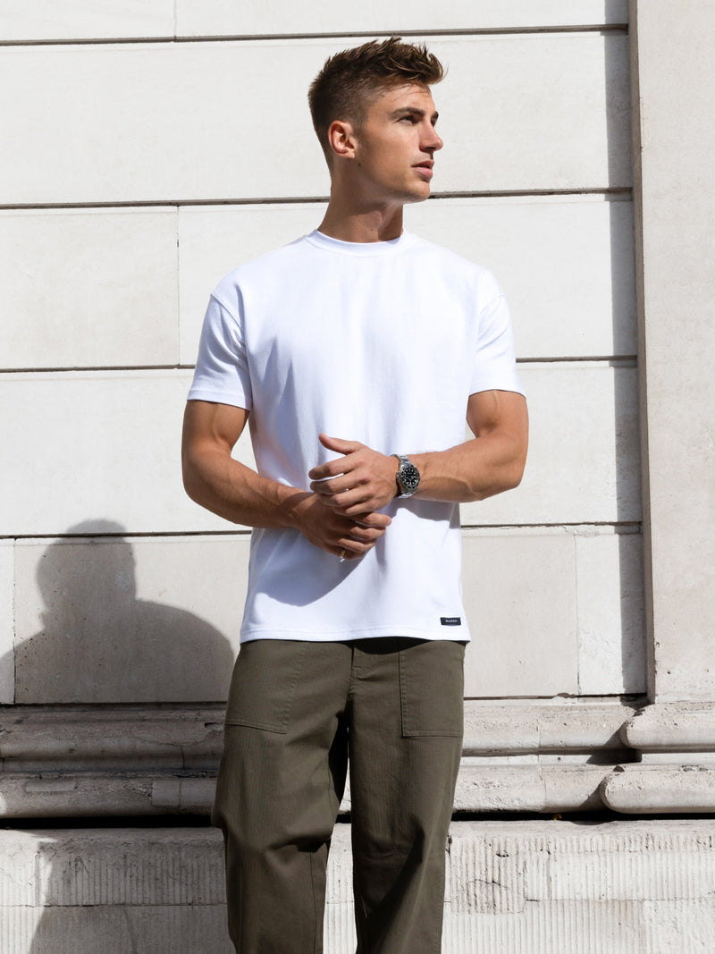 Vol.23 Straight Leg Jeans - Khaki Green